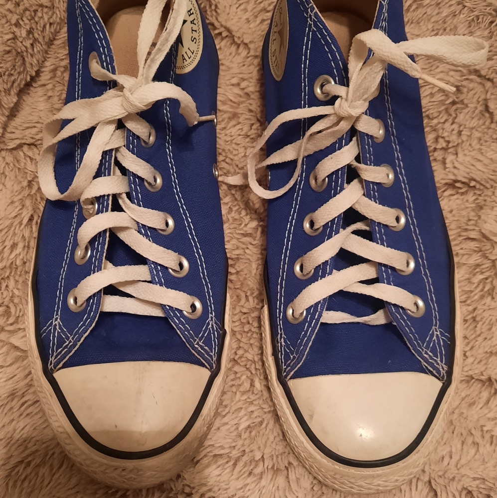 Converse Chuck Taylor All~Star Mid~Top Royal Blue Sneakers Sz 8